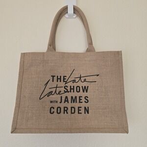 The Little Market Jute Straw Bag  Reusable Tote Late Late Show With James Corden
